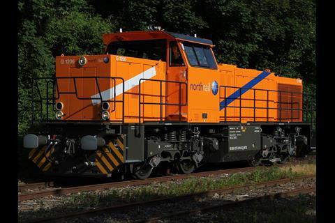 Hansebahn Bremen has leased two Vossloh G1206 locomotives from Northrail.